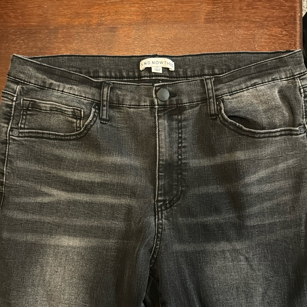 And Now This - Black Men’s Jeans - Size 36 - previously warn